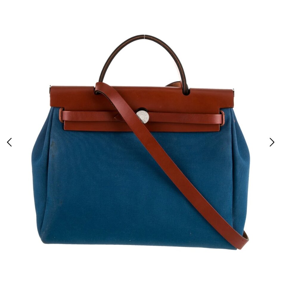 Hermès Toile Officier Herbag Zip 31